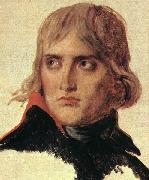 Jacques-Louis  David Bonaparte Unfinished oil
